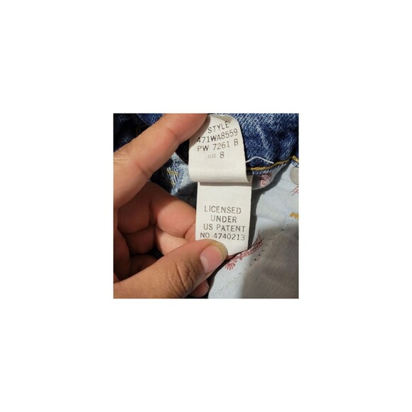 Vintage Y2K Retro 90s Faded Glory High Waist Mom Jeans Size 8 – 100% Cotton - Picture 9 of 13